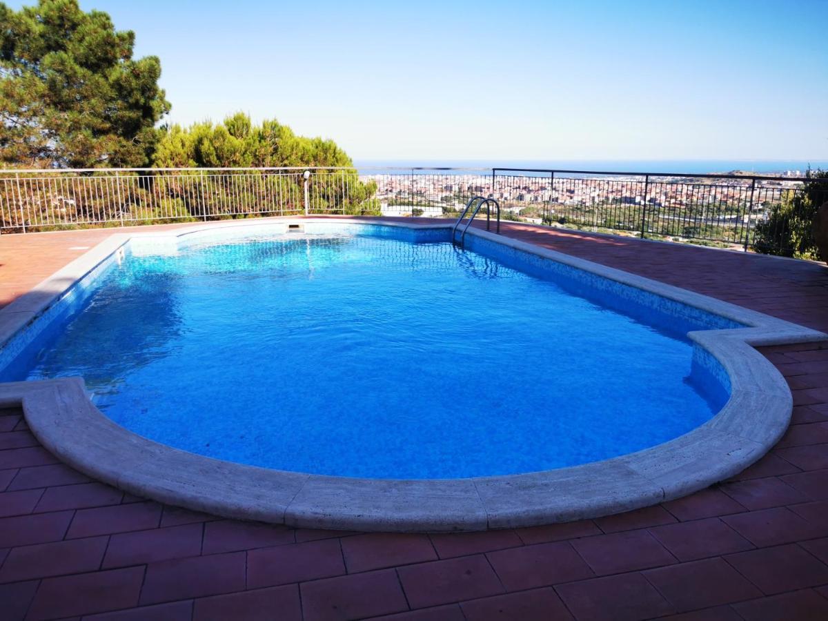 Holiday flower villa panoramica sul golfo di Catania Misterbianco Esterno foto